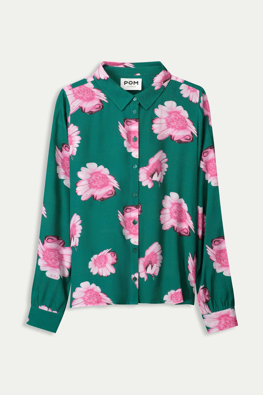 Blouse POM - Mila Meadow Flowers Green - SP9082