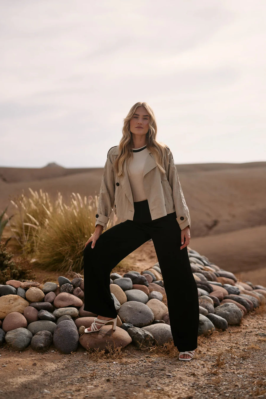 Nukus - Josephine Pants Silky | Black