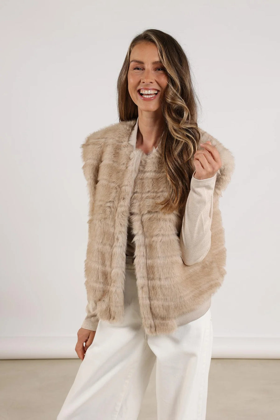 Nukus - Billy Gilet Stripe