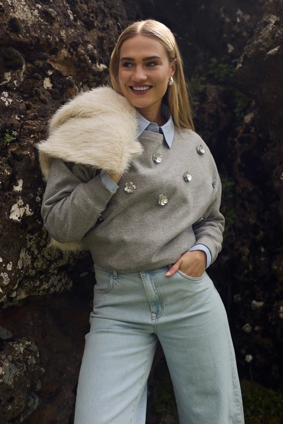 Nukus - Beatriz Pullover Flower