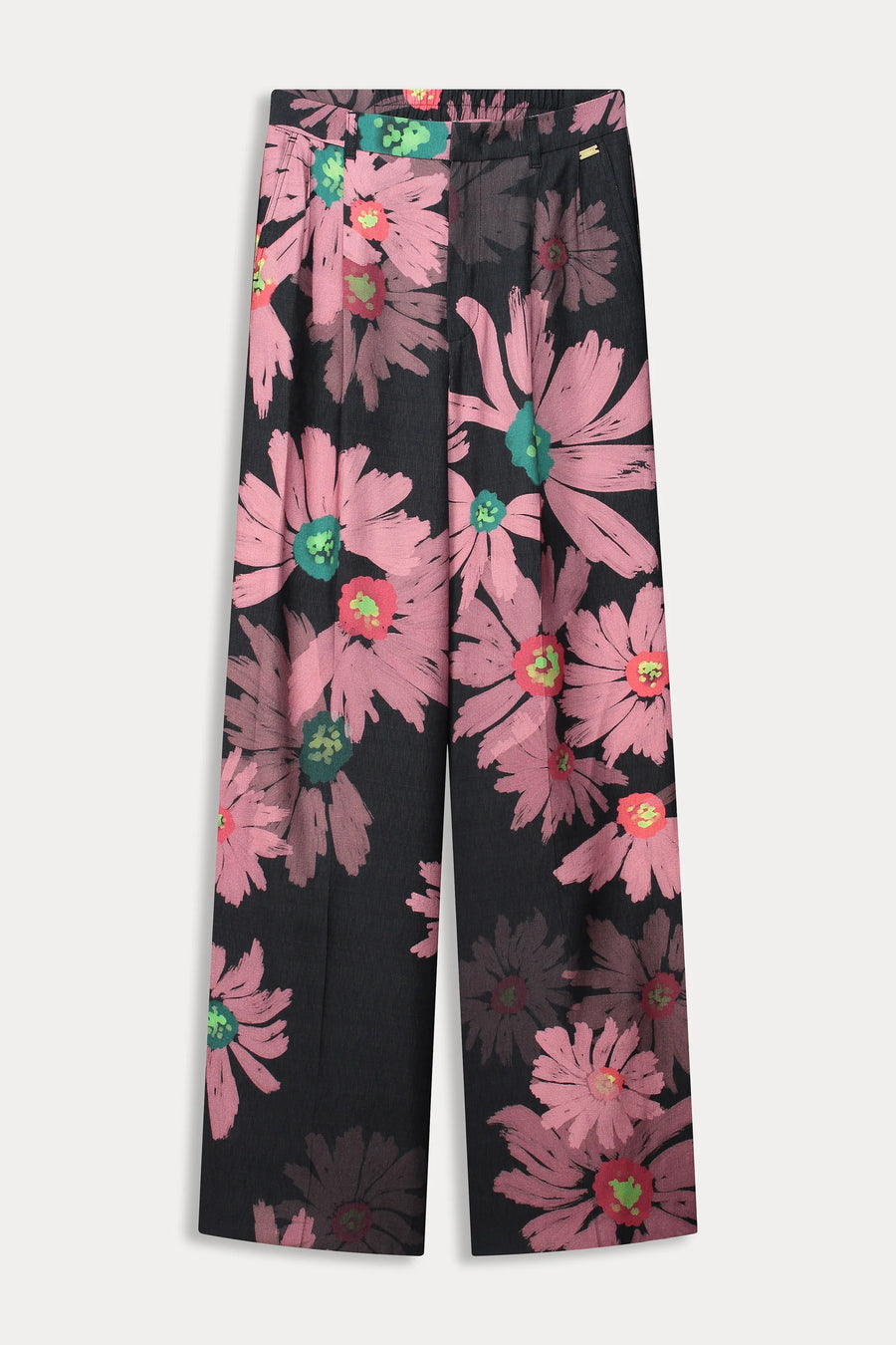 Broek POM - Big Bloem Pink