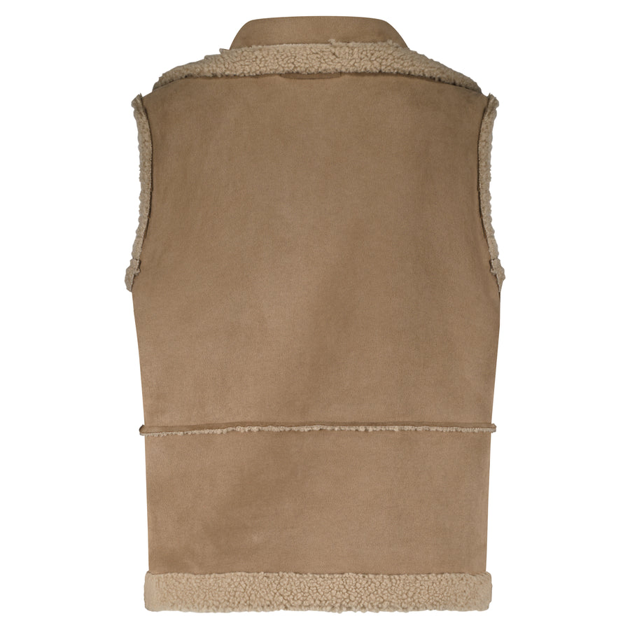 Gilet Red Button - SRB4578 - Teddy Waistcoat