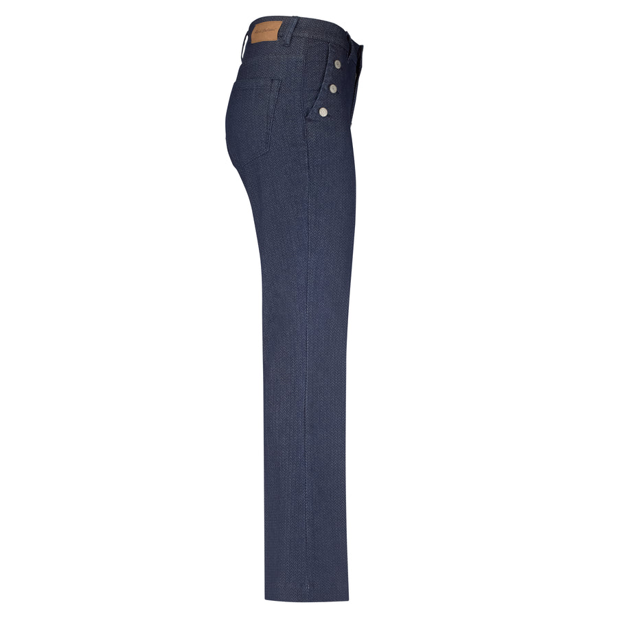 Broek Red Button - SRB4580 Bibette denim