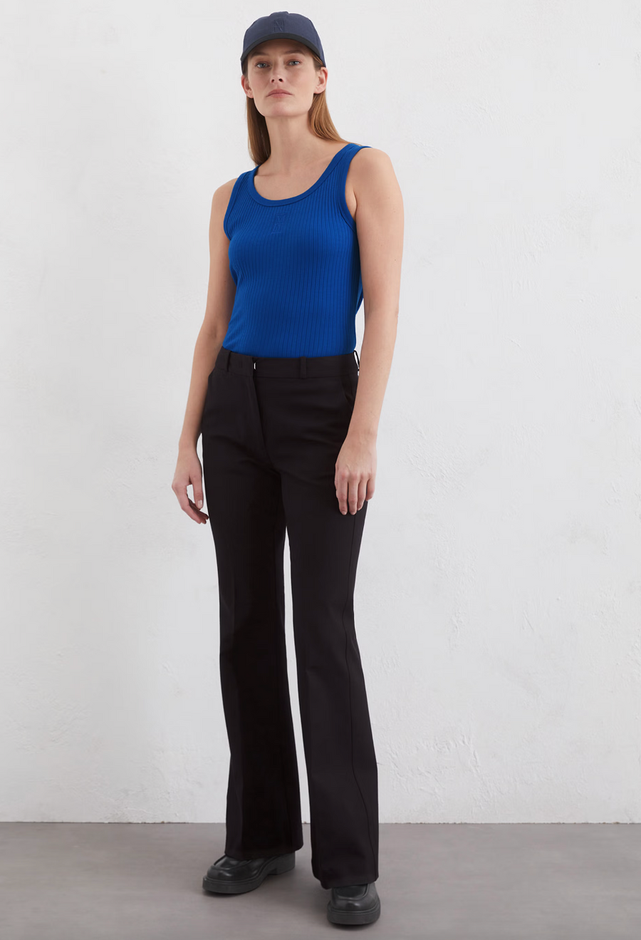 tank top blauw