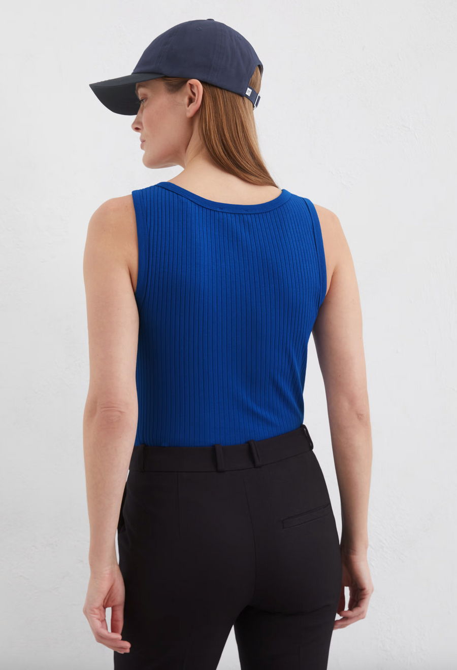 tank top blauw
