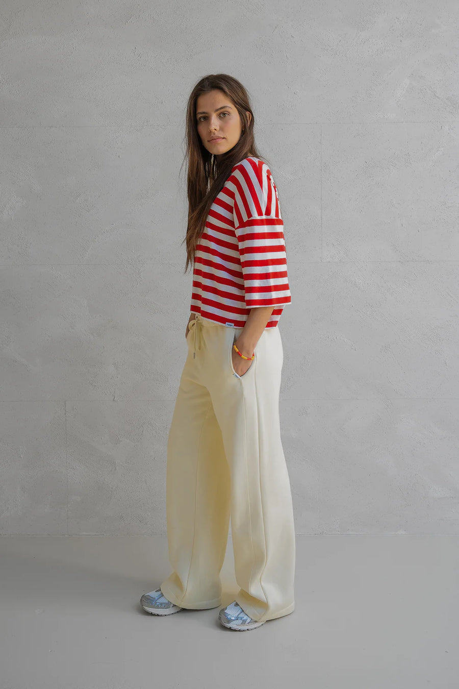 Penn&Ink - T-shirt stripe - w25t1188