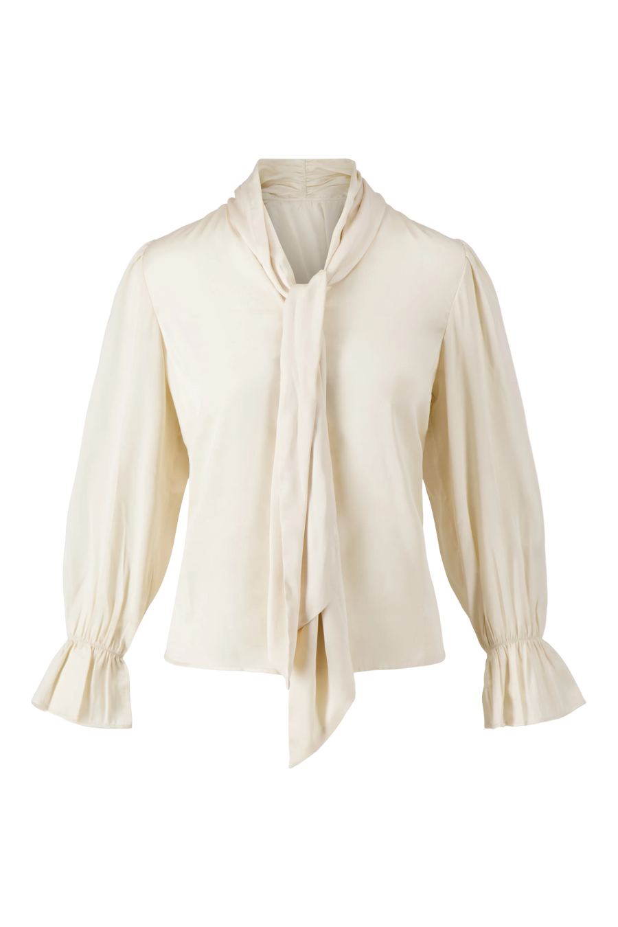 Top Zusss - Satijnen top met strik