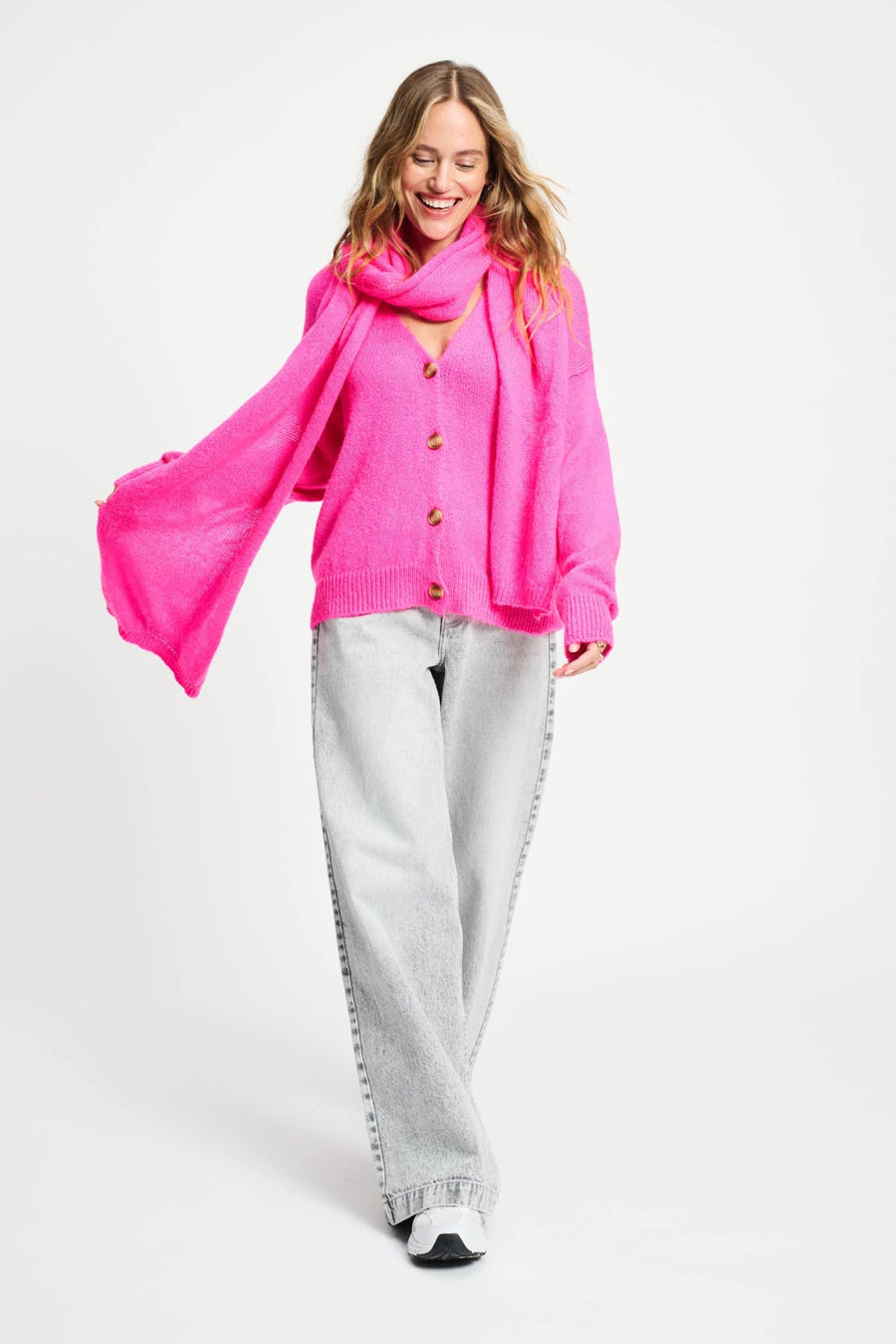 Vest POM - Dashing Pink