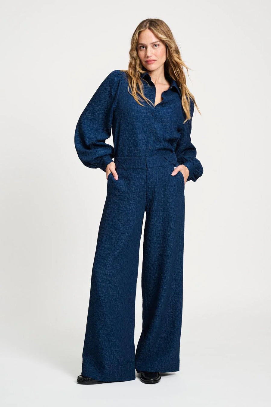 POM Broek - Bubble Nightfall Blue - sp9262