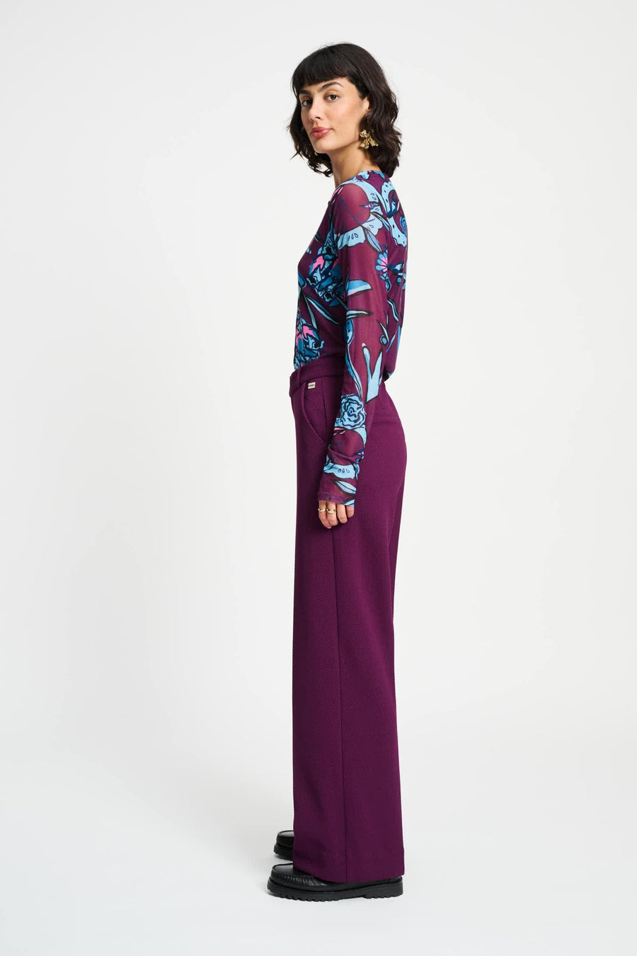 Broek POM - Lara Plum