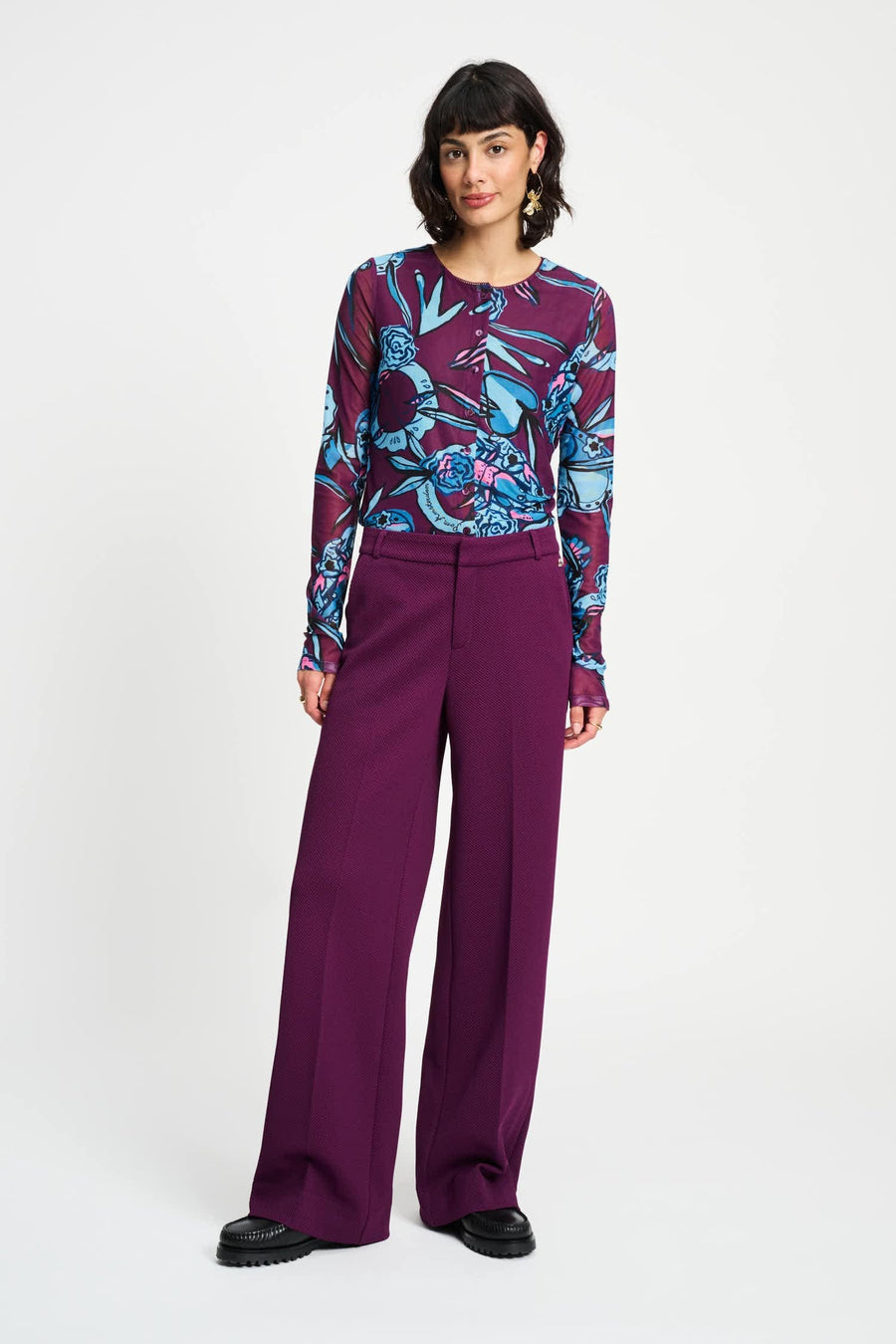 Broek POM - Lara Plum