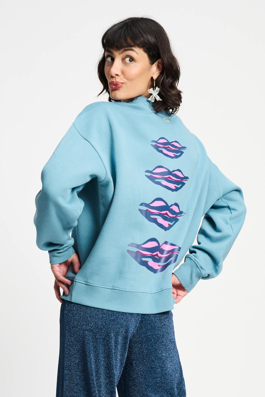 Sweater POM - Dawn Blue