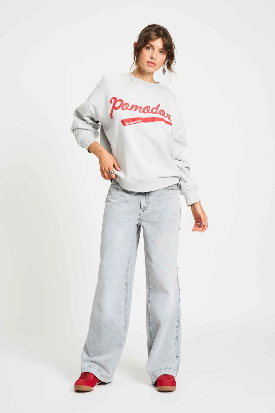 Sweater POM - Pomodori Grey -  sp9309