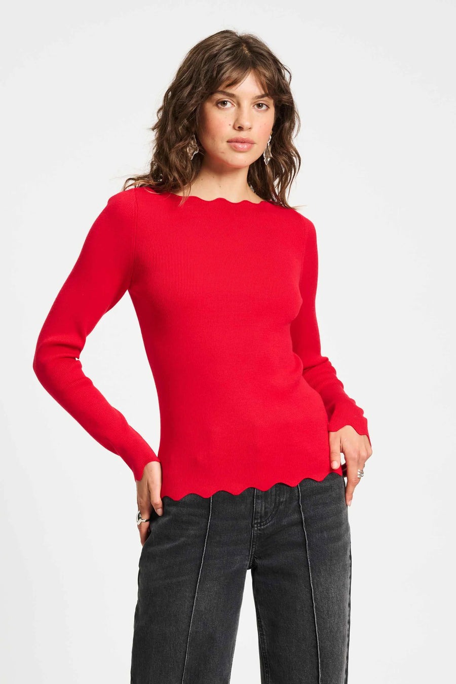 POM Top - Bodhi Chili Red - sp9277
