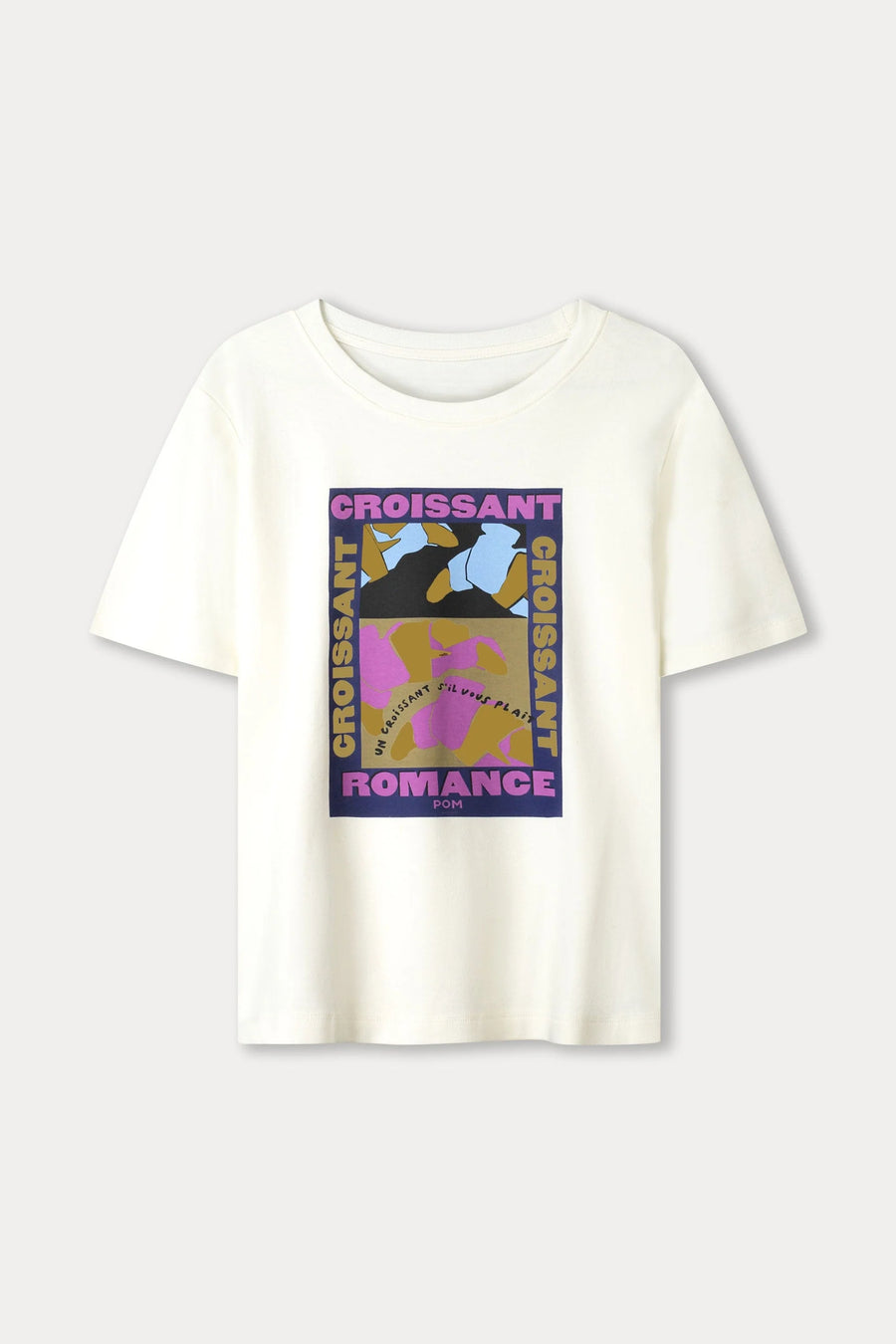 POM Amsterdam - TSHIRT - Croissant Romance