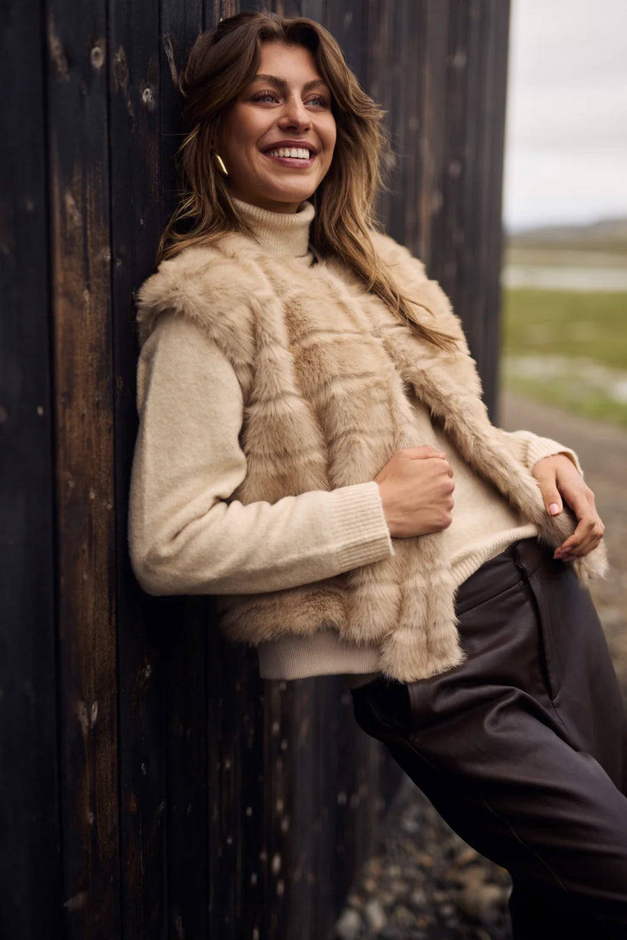 Nukus - Billy Gilet Stripe